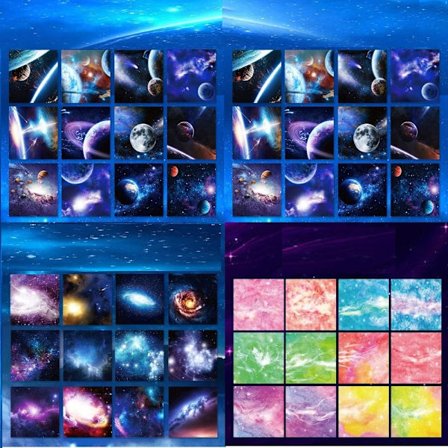 Galaxy Origami Dobbeltsidig Origami Ytre Rom Origami