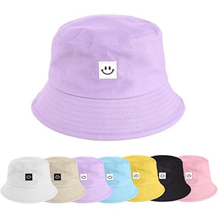 Fiskarehatt Dam Solhatt Bucket Hats Bomull Bob Hat Fällbar