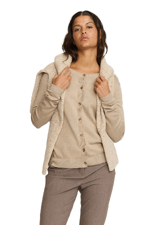 Soft Rebels Srmarla Cardigan Knit Tröjor Dam Brun S