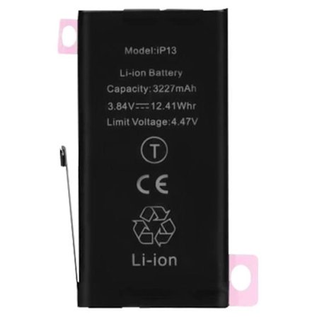 iPhone 13 internt batteri - Kompatibel A2628 - 3227mAh - Svart - CE & RoHS kvalitet