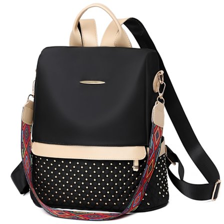 2023 Stor kapasitet Anti-tyveri Oxford Ryggsekk for kvinner Trend Reiseveske