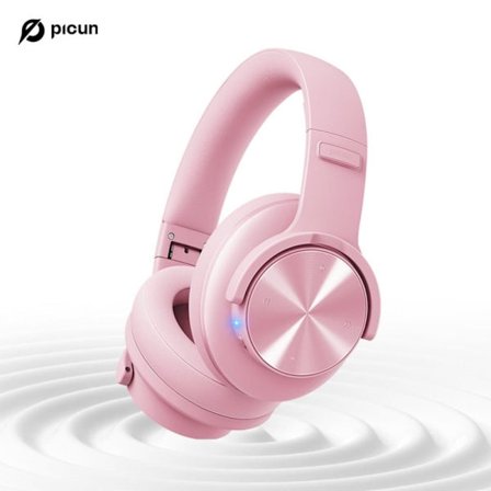 Picun B8 rosa headset Bluetooth-hörlurar