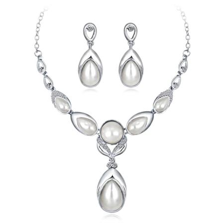 Bröllop Brudar Kvinnor Justerbart Långt Halsband Girl Crystal