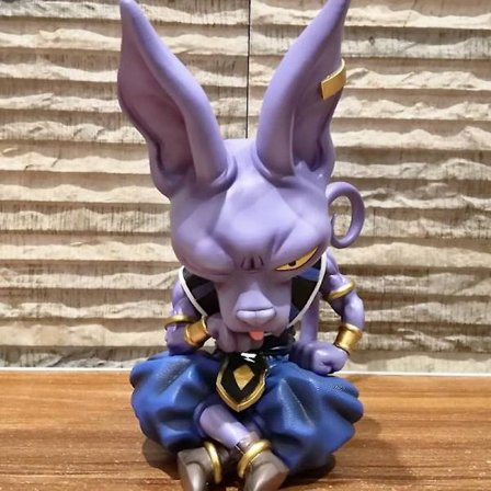 I lager 30cm Anime Dragon Ball Z Beerus Figur Super God Of Destruction Figurer Samling Modell Leksak För Barn Presenter C