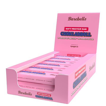 12 x Barebells Soft Proteinbar 55 g