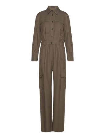 Mango | Cotton Pockets Jumpsuit | S