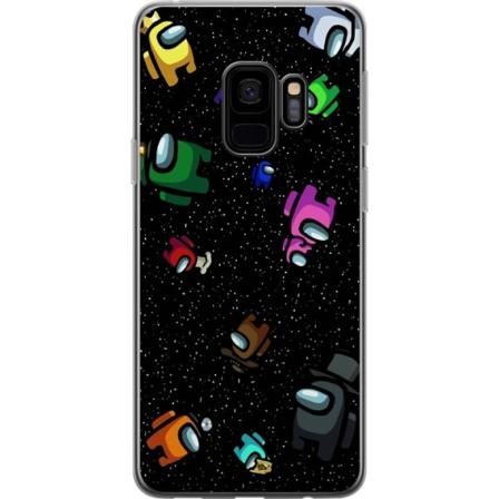 Samsung Galaxy S9 Gjennomsiktig deksel Among Us