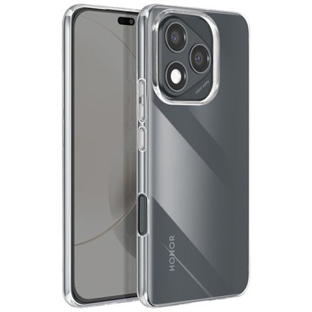 Coque - Honor - 400 Lite - Pehmeä Silikoni - Kirkas - Iskunkestävä ja Naarmunkestävä