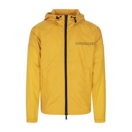 Dsquared2 - Regnjackor - Gul - Herr - Storlek: L, Herr, Storlek: L