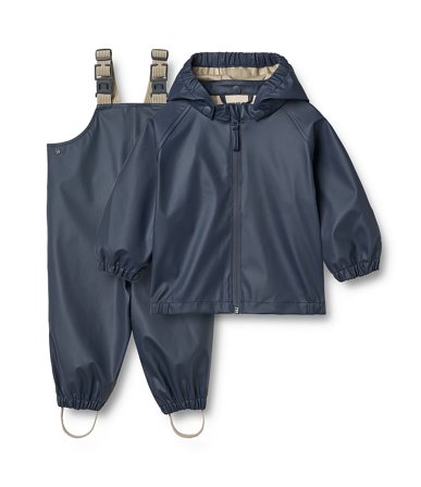 WHEAT Rainwear Charlie Set Ink Str 80/12 m, Tøj & Bolig, Tøj, Regntøj