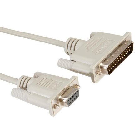 ROLINE Modem Cable, Db9 F - Db25 M
