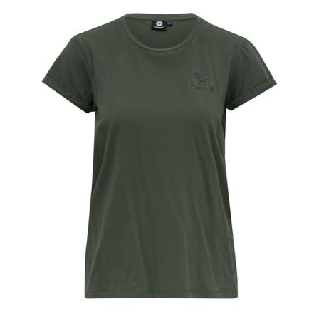 Hummel Women's Hmlisobella T-Shirt S/S Women short-sleeved sweaters Green S
