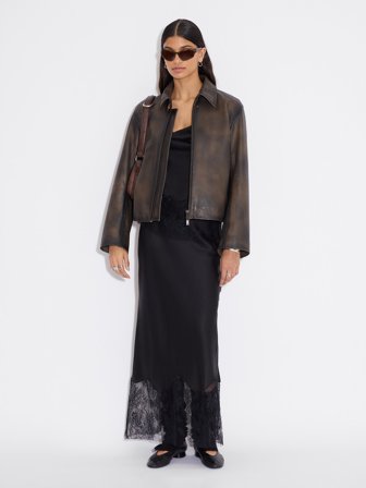 Holzweiler - Leila Lace Skirt - Black - Womens - 34