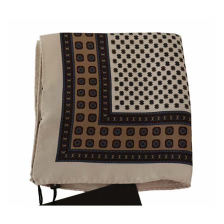 Dolce & Gabbana, Silky Scarves Bruin, Heren, Maat:ONE Size