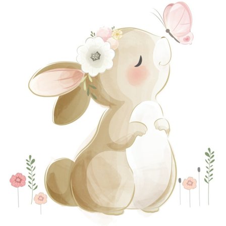 Wall Stickers Bunny Stickers Home Decoration