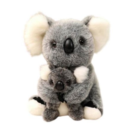 28 cm livagtig koala mor og baby plyslegetøjsdukke, koalabjørnedukke, zoo souvenir, Børnenes Dag gave