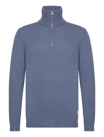 Lindbergh | Lambswool Half Zip Knit Oversize Co | L