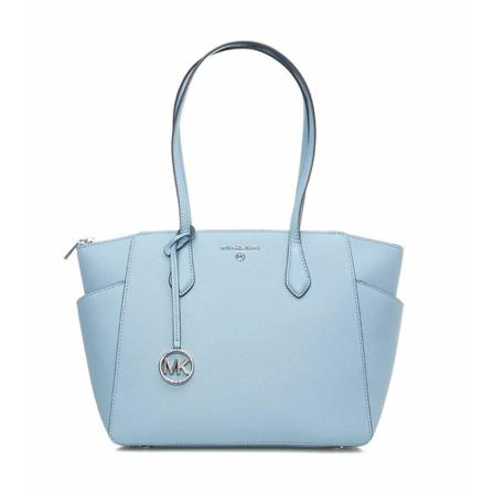 Michael Kors, Handbag 30S2S6At 2L 22 Blauw, Dames, Maat:ONE Size,metallic