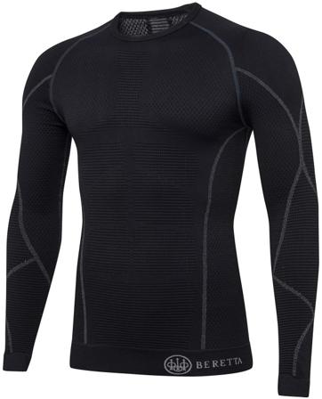 Beretta - HT Body Mapping 3D L/S kerrastopaita - Musta