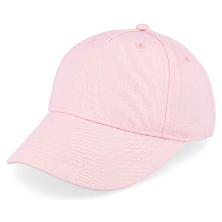 Beechfield - Kids Powder Pink Organic Cotton Adjustable Adjustable Pink Cap - @ Hatstore