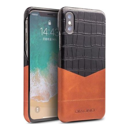 QIALINO iPhone X kaksivärinen suojakuori Multicolor