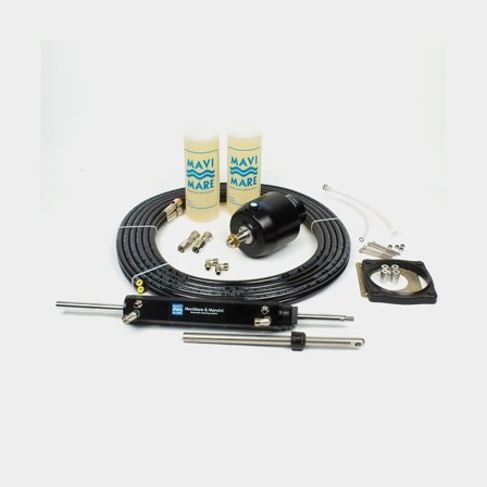 Hydraulic Steering Kit Mavimare & Mancini GF300BET, for sterndrives for inboard engines without power assist + helm pump + hydraulic hose + oil + 