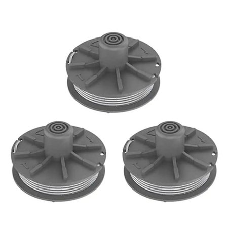 3 st Spolar för Trädgård 5307-20 Gräsklippare Trådrullar Ersättningsdelar