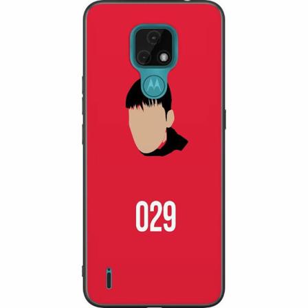 Motorola Moto E7 Svart Skal Squid Game