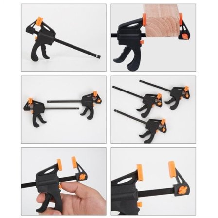 Heavy Duty F Clamp Clip Wood Working Quick Grip F Style tanko puuntyöstö puristimet