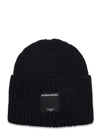 Sthlm Knit Hat Accessories Headwear Beanies Svart Björn Borg