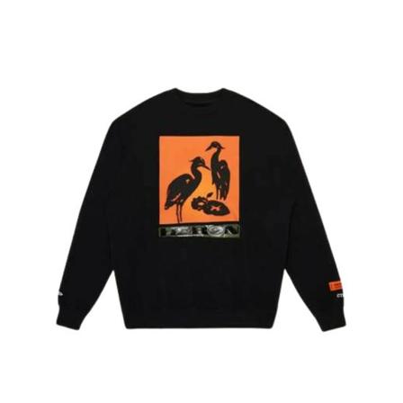 Heron Preston Sweatshirt Sort, Herre Sweatshirts, Størrelse: L