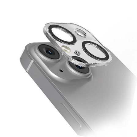 SBS Screenglass for camera lens for iPhone 14/ iPh, one 14 Plus, Sort