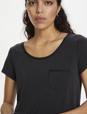 Soaked in Luxury Slcolumbine Tee - Black - XS