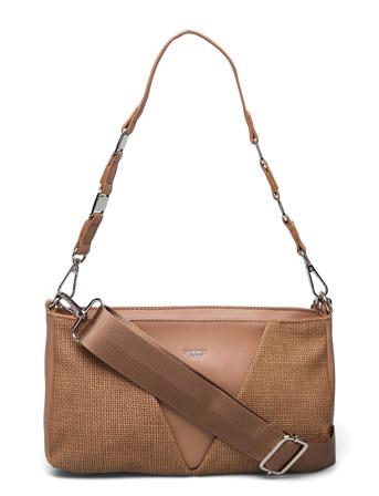 Smart Crossbody/ Shoulderbag/ Clutch Brown Ulrika
