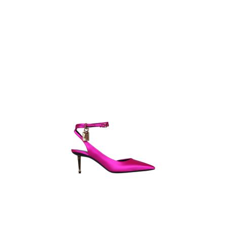Tom Ford, Satin Sandals Różowy, Kobieta, Rozmiar: 36 EU