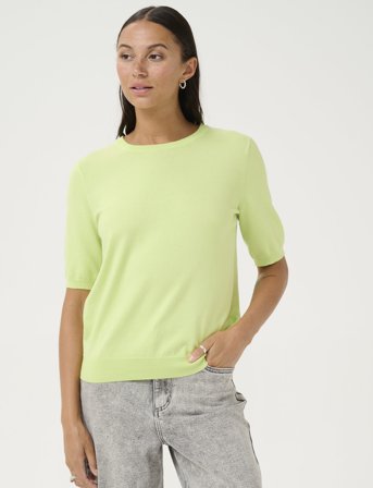 Kaffe Kalizza O-Neck Pullover - Green - XS