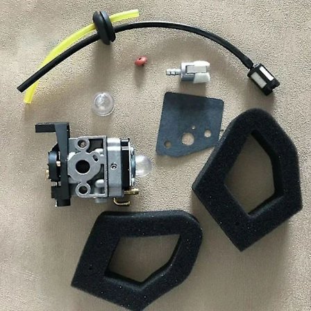 Förgasare för Honda Gx25 Gx35 Hhb25 Ult425 Ums425 Umk425 Tändstift Förgasarsats Primer Bulb Bränslefilter Trimmerdelar
