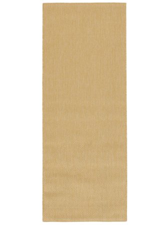 Washable Indoor/Outdoor Rug Clio Light Yellow Runner Small Oeko-Tex