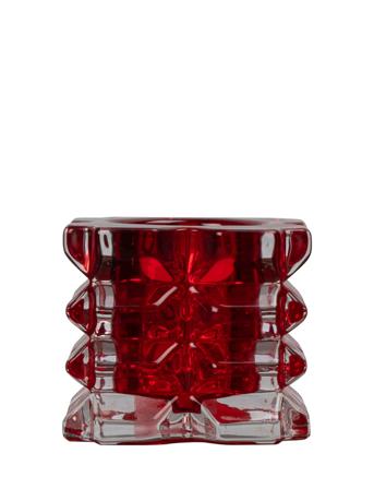 Candle Holder Britney Home Decoration Candlesticks & Tealight Holders Indoor Lanterns Rød ByOn