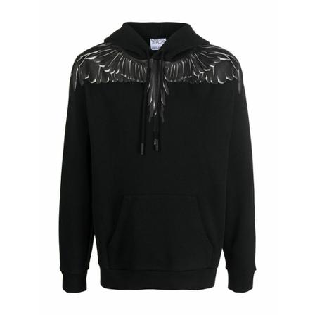 Marcelo Burlon Hoodies Sort, Herre