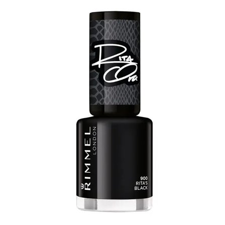 Rimmel Smalto 60 Seconds Super Shine Tonalità 900 Rita's Black