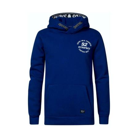Petrol Sweatshirts , Blauw , Heren , Maat: 140 CM