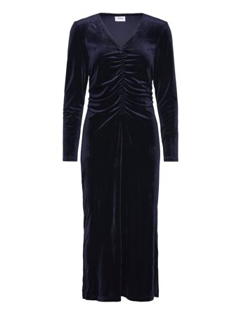 Nümph Nuvella Long Dress - Navy - S