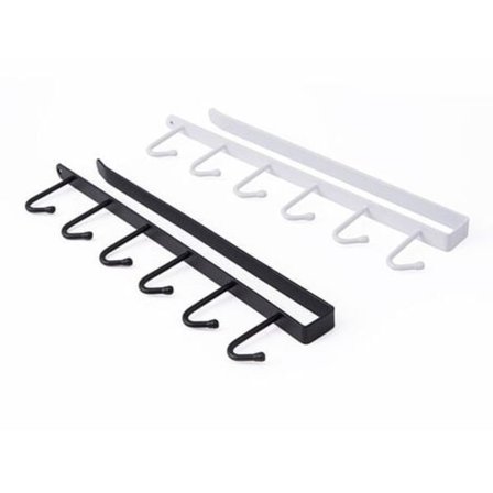 Set med 2 koppar, vinglas, förvaringskrokar, köksredskap, spets och halsduk, hängande ställ, botten skåp krok, ingen borr