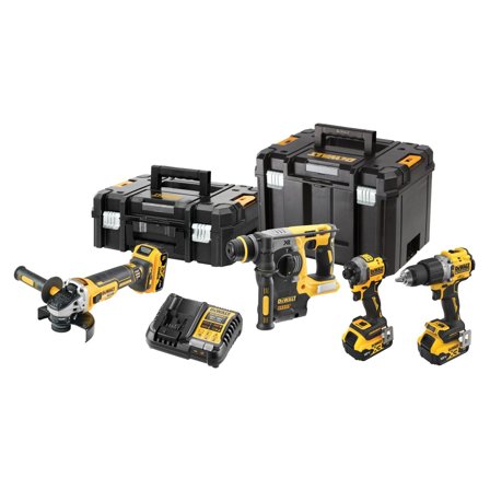 Dewalt DCK429P3T-QW Værktøjssæt, Maskiner