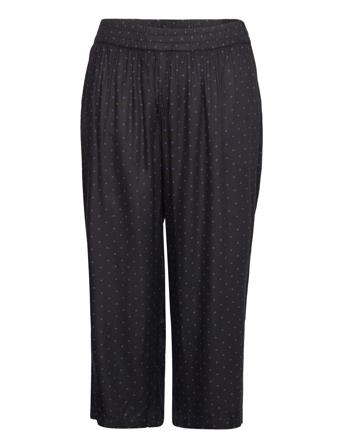 Kcdotta Culotte Pants Navy Kaffe Curve
