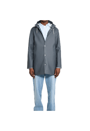 Stutterheim Mosebacke Raincoat Jackor Dam Svart MEDIUM