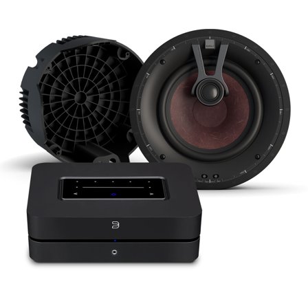 Bluesound POWERNODE N330 + PHANTOM K-80 + BackCAN K-80 Kattoasenteinen kaiutin -