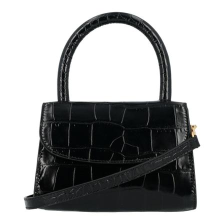 By Far, Handbag 19Crminabldsmac Zwart, Dames, Maat:ONE Size