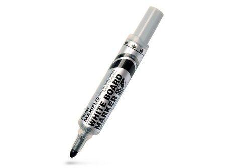 PENTEL Whiteboardpenna Maxiflo rund svart - Lyreco - Kontorsmaterial - Pennor - Whiteboardpennor - Rund spets